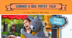 Desktop Screenshot of lindsayspuppetpals.com